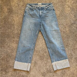 Abercrombie Cuffed Hem Jeans